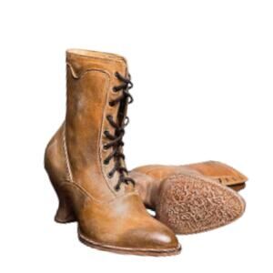Bed-Stu Oak Tree Farms Leather Eleanor Women's size 6 Victorian Feminine Boots‎